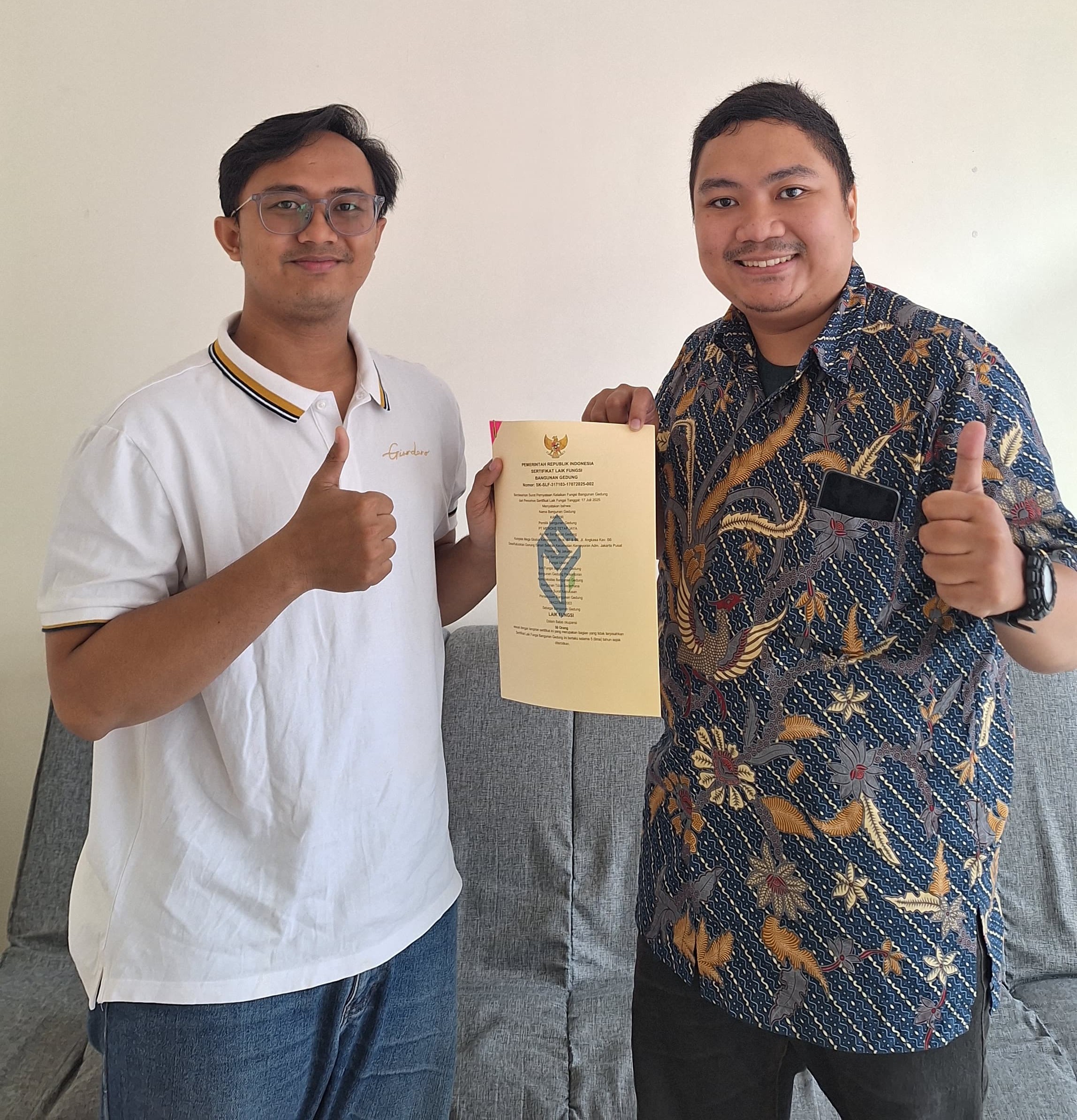SLF PT Meroke Tetap Jaya
